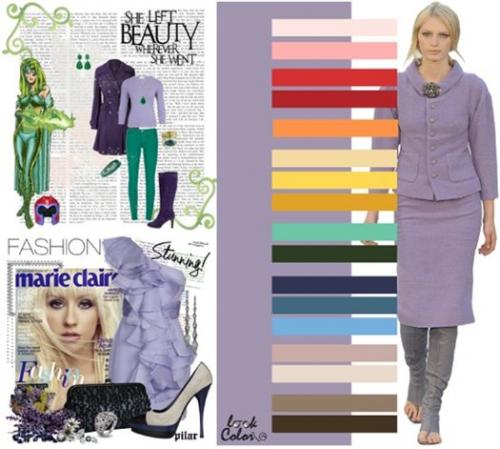 Цвет полыни в одежде. Как правильно сочетать цвета в одежде