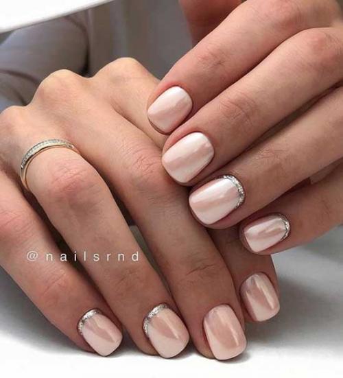 Втирка идеи маникюра 2019. Новинки маникюра с втиркой 2019-2020: топовые идеи на фото