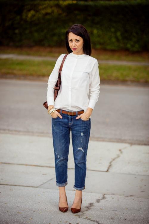 Женщина в 40 лет в джинсах. С чем сочетать 23 Женщина в 40 лет в джинсах. С чем сочетать 23