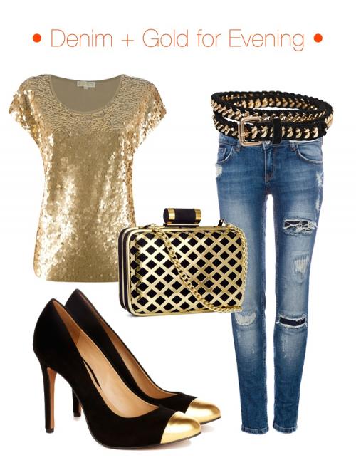 Элегантный образ с джинсами. Как составить вечерний образ с джинсами?