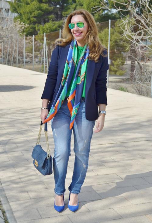 Женщина в 40 лет в джинсах. С чем сочетать 31 Женщина в 40 лет в джинсах. С чем сочетать 31