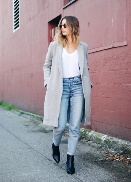 Можно ли носить белые джинсы зимой. Светлые джинсы зимой: «за», «против» и как носить