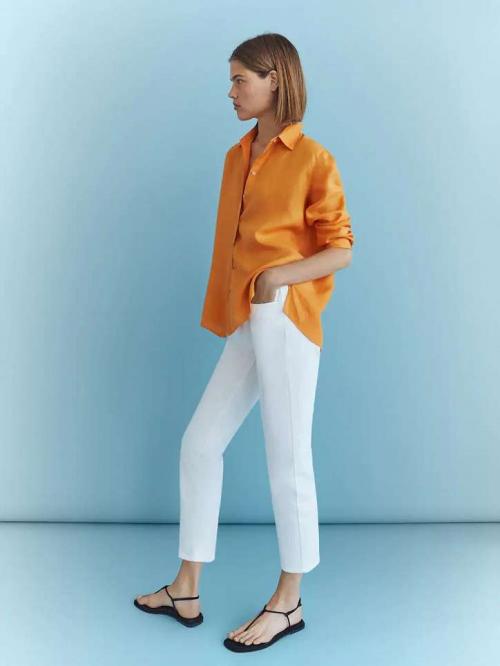 С чем носить белые джинсы 2023. С чем носить белые джинсы: стильные луки на заметку