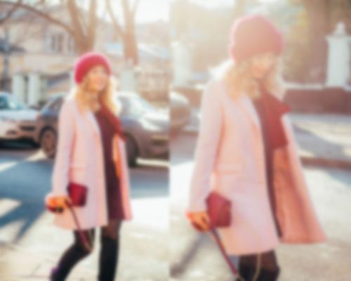 Пальто и шапка ушанка. Как носить меховую шапку-ушанку 08