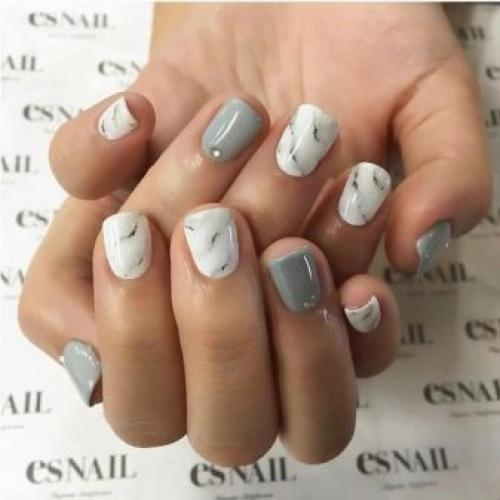 Графит дизайн ногтей. Дизайн ногтей в сером цвете 13 Графит дизайн ногтей. Дизайн ногтей в сером цвете 13