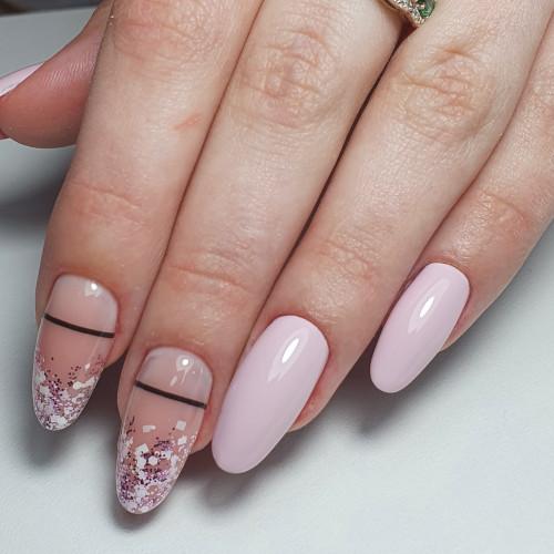 Маникюр 2021. Маникюр в нежных нюдовых оттенках