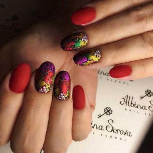 Графит дизайн ногтей. Дизайн ногтей в сером цвете 37 Графит дизайн ногтей. Дизайн ногтей в сером цвете 37