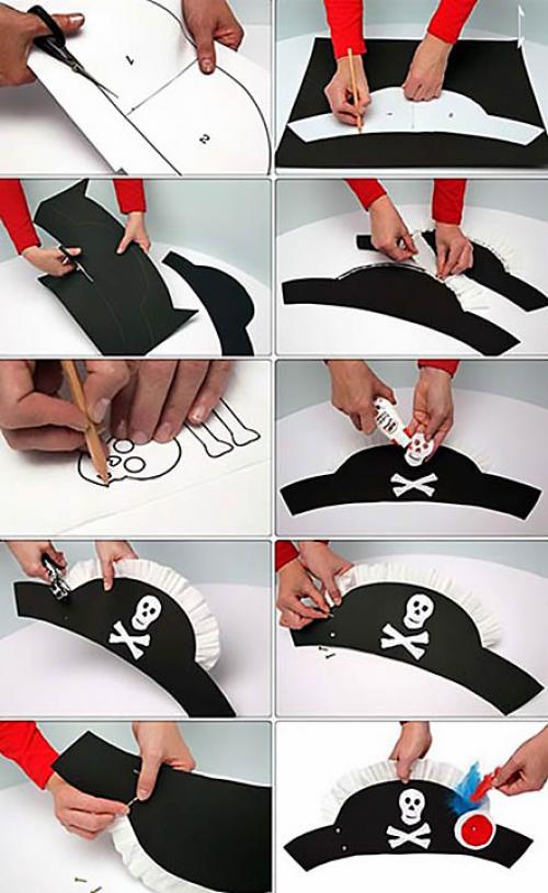 Костюм на хэллоуин своими руками из подручных средств для детей. Костюм пирата: как сделать своими руками