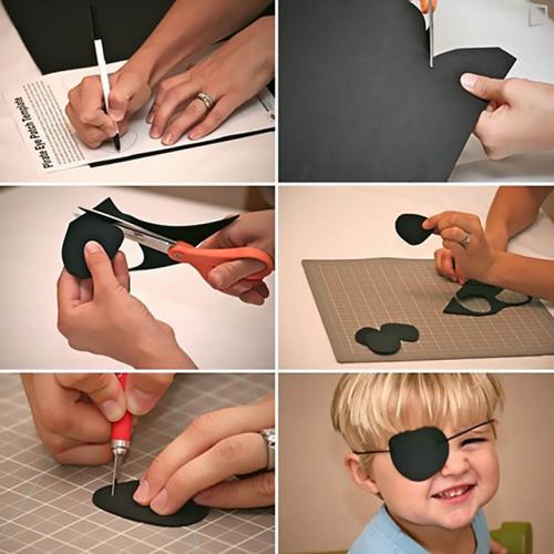 Костюм на хэллоуин своими руками из подручных средств для детей. Костюм пирата: как сделать своими руками