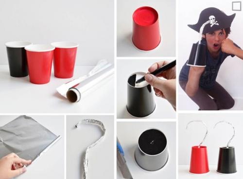 Костюм на хэллоуин своими руками из подручных средств для детей. Костюм пирата: как сделать своими руками