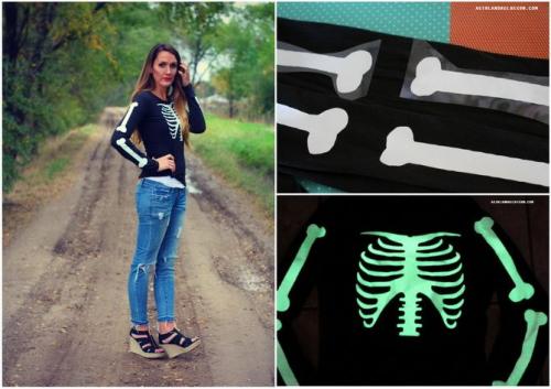 Костюм на хэллоуин своими руками для детей. Хэллоуинский костюм для девушки своими руками