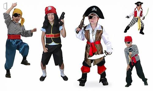 Костюм на хэллоуин своими руками из подручных средств для детей. Костюм пирата: как сделать своими руками