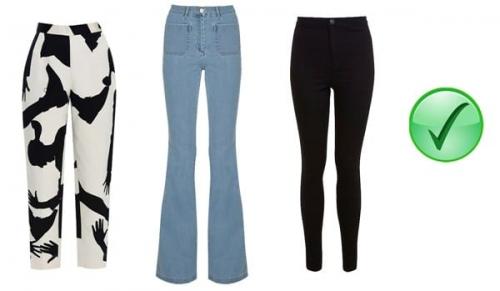 Как правильно подобрать брюки? Тип фигуры
