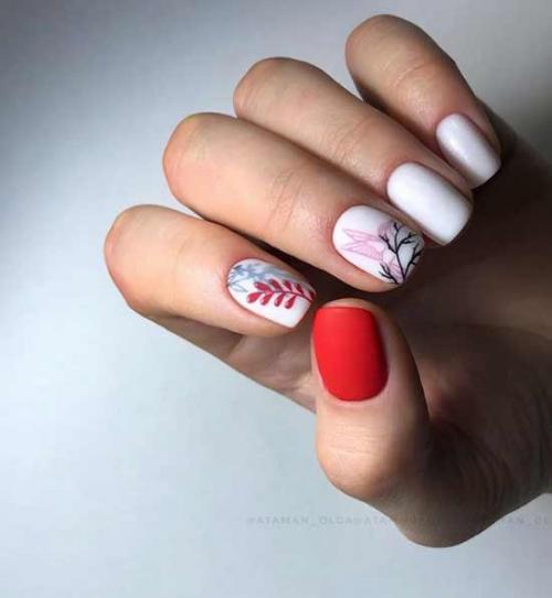 Интересные рисунки на ногтях. Дизайн ногтей с рисунком: 101 фото, идеи, новинки маникюра