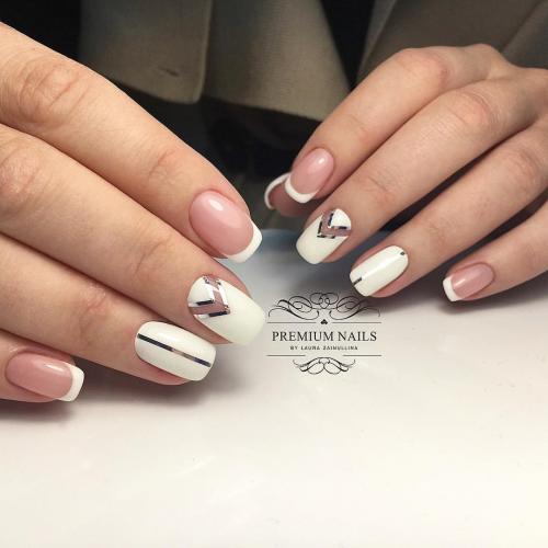 Легкий рисунок на ногтях. Простые рисунки на ногтях: маникюр в домашних условиях для начинающих + 100 ФОТО