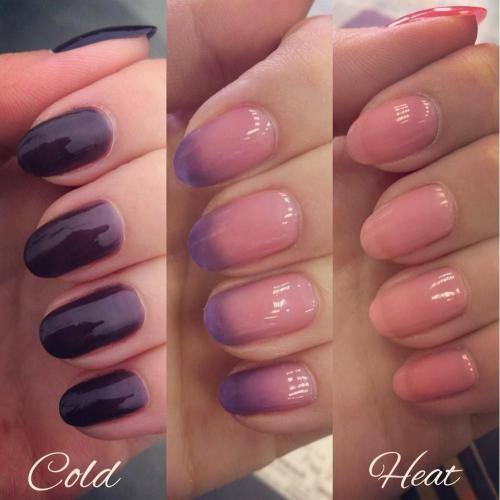 Как создать акцент на одном из трёх цветов в дизайне ногтей. Что такое градиентный маникюр?