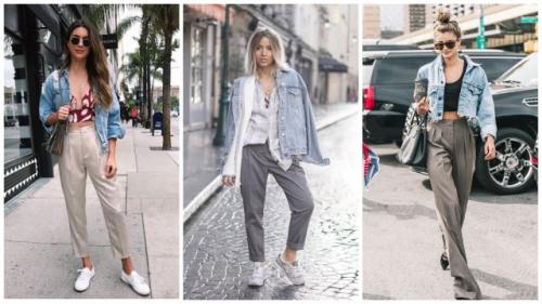 Платье с джинсовкой 2022. С чем носить женскую джинсовую куртку