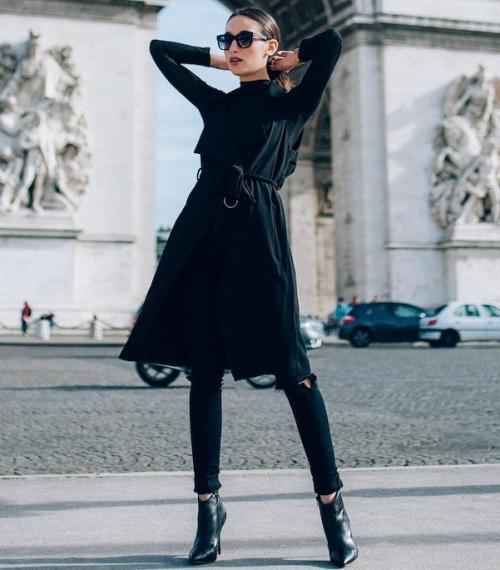 1 тренд и 3 образа: как носить джинсовое платье? 07