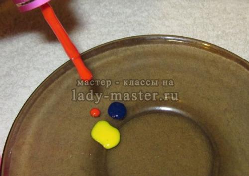 Как наносить лаки из трёх цветов, чтобы они не смешивались. Как создать на ноготках сотни разных оттенков, имея в арсенале всего ПЯТЬ основных цветов гель-лака?