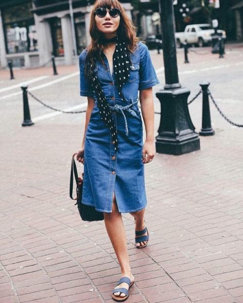 С чем носить джинсовые платья в 2023 году. Модное джинсовое платье 2023 года с фото 12 С чем носить джинсовые платья в 2023 году. Модное джинсовое платье 2023 года с фото 12