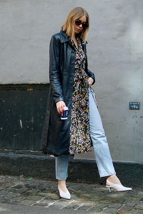 Как носить платье с джинсами. Платье с джинсами: как носить?