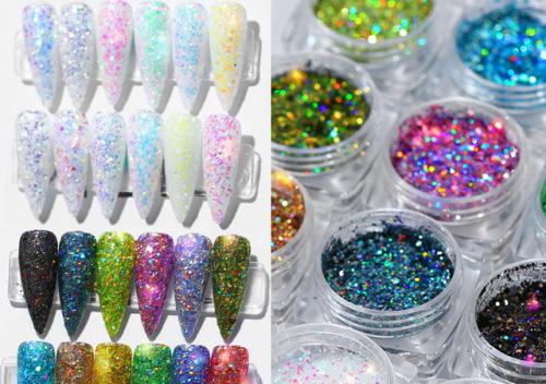 Какие инструменты для маникюра необходимы для создания разноцветного дизайна. Краски