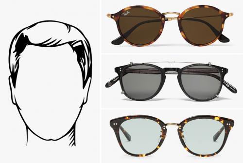 Как выбрать солнцезащитные очки мужчине. Как подобрать солнцезащитные очки по форме лица?