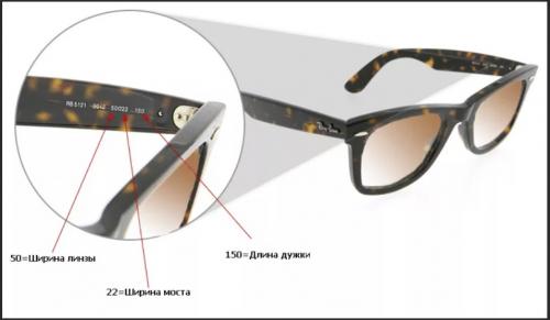 Как выбрать солнцезащитные очки по размеру. Как определить размер солнцезащитных очков?