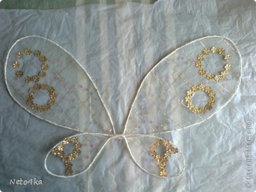 Как сделать крылья феи из органзы. Как сделать крылья из органзы