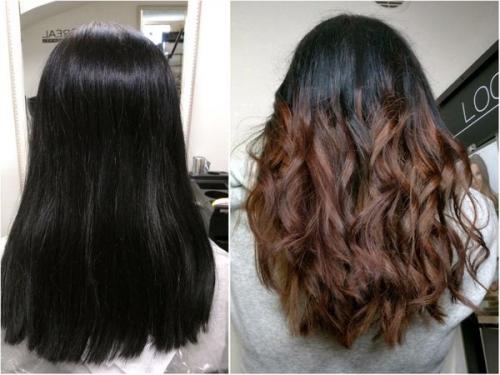 Выход из черного цвета волос. Как вывести черный цвет волос в домашних условиях, техника, фото и отзывы 05 Выход из черного цвета волос. Как вывести черный цвет волос в домашних условиях, техника, фото и отзывы 05