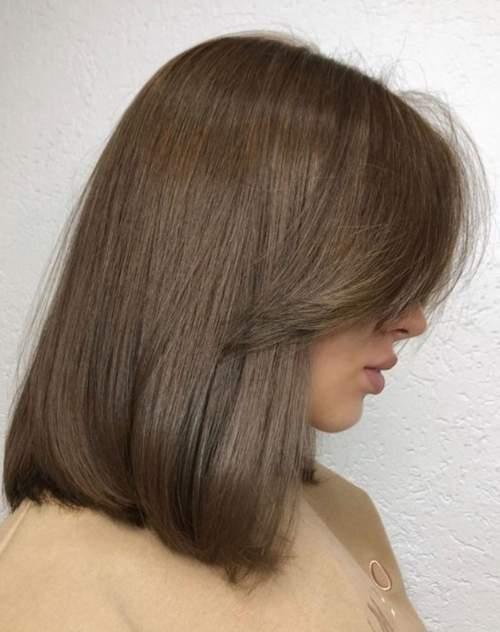 Челка шторка 2023 с актуальными стрижками: фото, тренды