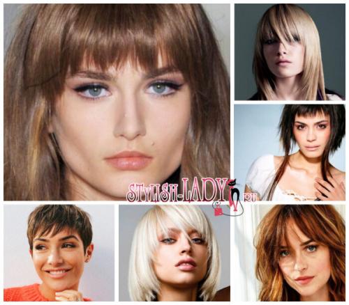 Рваная челка — фото модных стрижек 2023