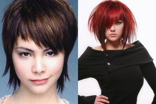 Челка волос женщина. Модные виды челок