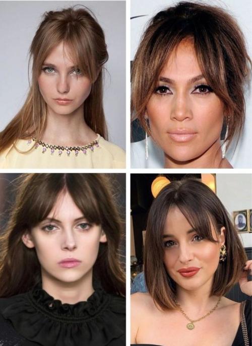Челка прямая 2023. Супермодные челки 2022 на длинные волосы: 10 лучших идей стилистов