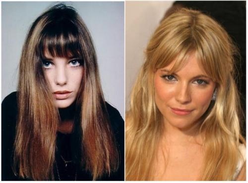 Французская челка для круглого лица. Французская челка. Фото, кому идет, как стричь