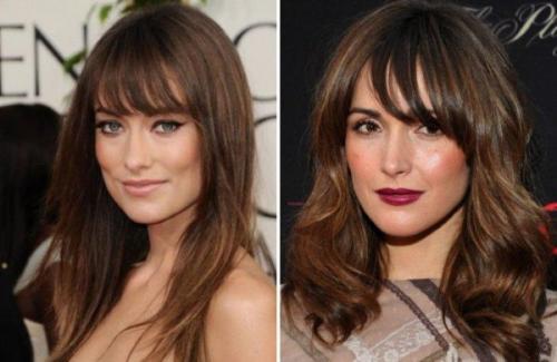 Французская челка для круглого лица. Французская челка. Фото, кому идет, как стричь