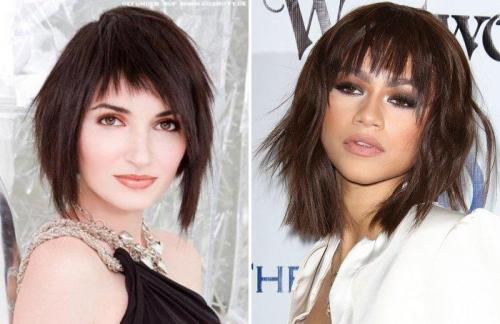 Челка для круглого лица на длинные волосы. Какая челка подойдет для круглого лица — дополняем образ