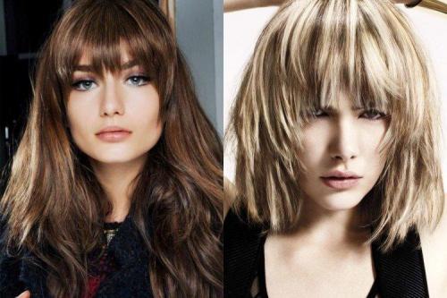 Челка для овального лица. Формы и виды челок: какие бывают, как выбрать по форме лица