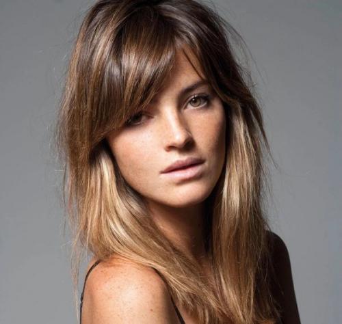 Прямая челка- кому она подходит. Прямая челка: 20 свежих идей на разную длину волос 20