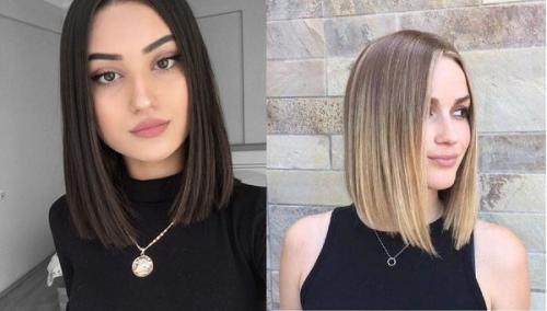 Прямая челка- кому она подходит. Прямая челка: 20 свежих идей на разную длину волос 26