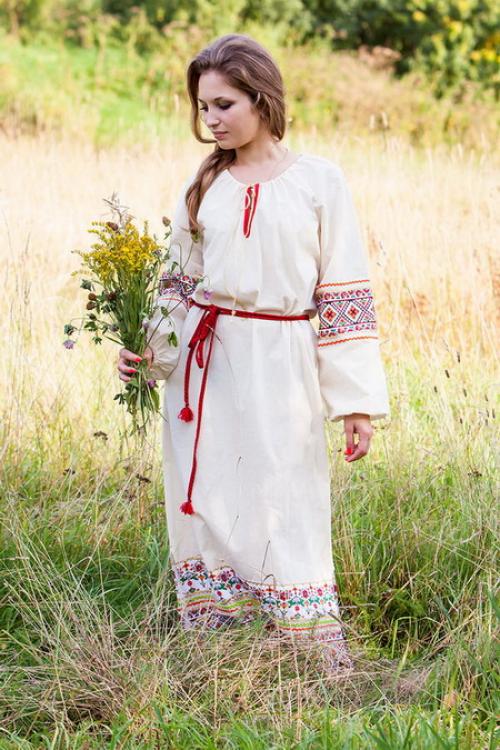 Русская национальная одежда. Женский