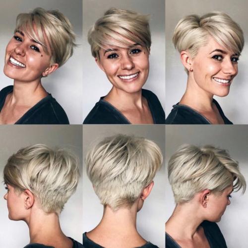 Короткие стрижки для прямых волос без укладки. Женские стрижки не требующие укладки