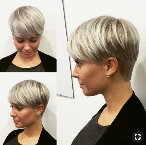 Короткие стрижки для прямых волос без укладки. Женские стрижки не требующие укладки
