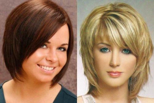Короткие стрижки с челкой для круглого лица. Стрижки на короткие волосы для круглого лица: 10 модных идей