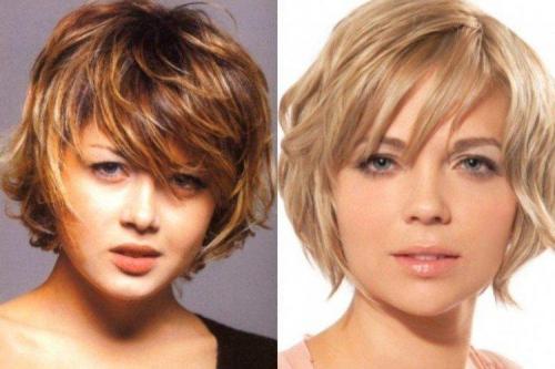 Короткие стрижки с челкой для круглого лица. Стрижки на короткие волосы для круглого лица: 10 модных идей