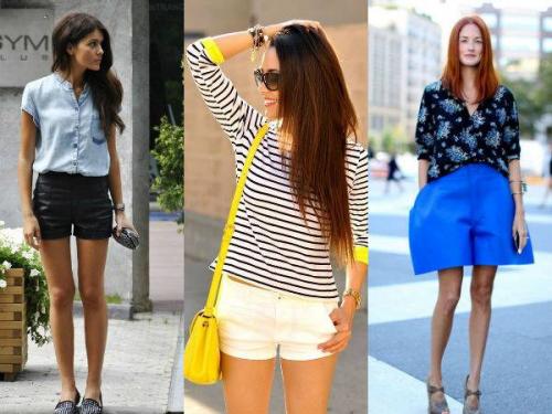 С чем носить шорты с высокой талией. Как правильно носить шорты с завышенной талией