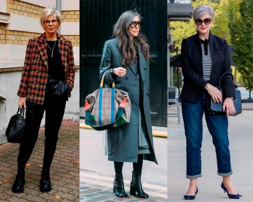 Спортивный стиль в образах женщин 50+. Особенности стиля женщин мудрого возраста 02