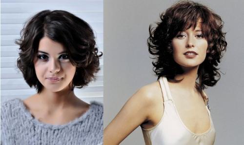 Стрижки на средние вьющиеся волосы. Модные красивые женские стрижки на вьющиеся волосы средней длины: с челкой и без не требующие укладки. Новинки 2022