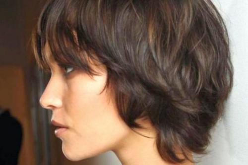 Красивая стрижка каскад на короткие волосы. Модные фасоны каскада для короткой длины