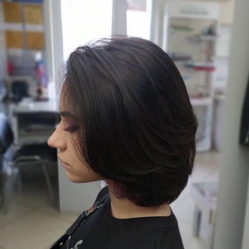 Сделала ровный срез и волосы начали торчать в разные стороны. Ошибка 1: Неправильно подбираете прическу 29 Сделала ровный срез и волосы начали торчать в разные стороны. Ошибка 1: Неправильно подбираете прическу 29